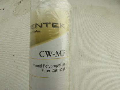 Pentek CW-MF 30 Micron String Wound Water Sediment Filter Lot Of 8 & Housing