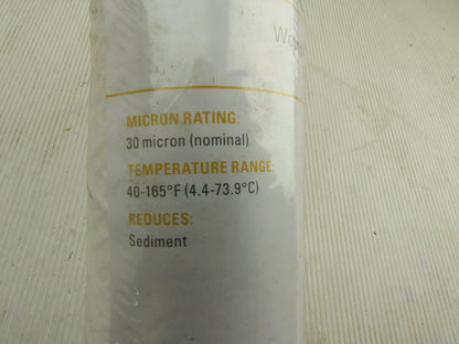 Pentek CW-MF 30 Micron String Wound Water Sediment Filter Lot Of 8 & Housing