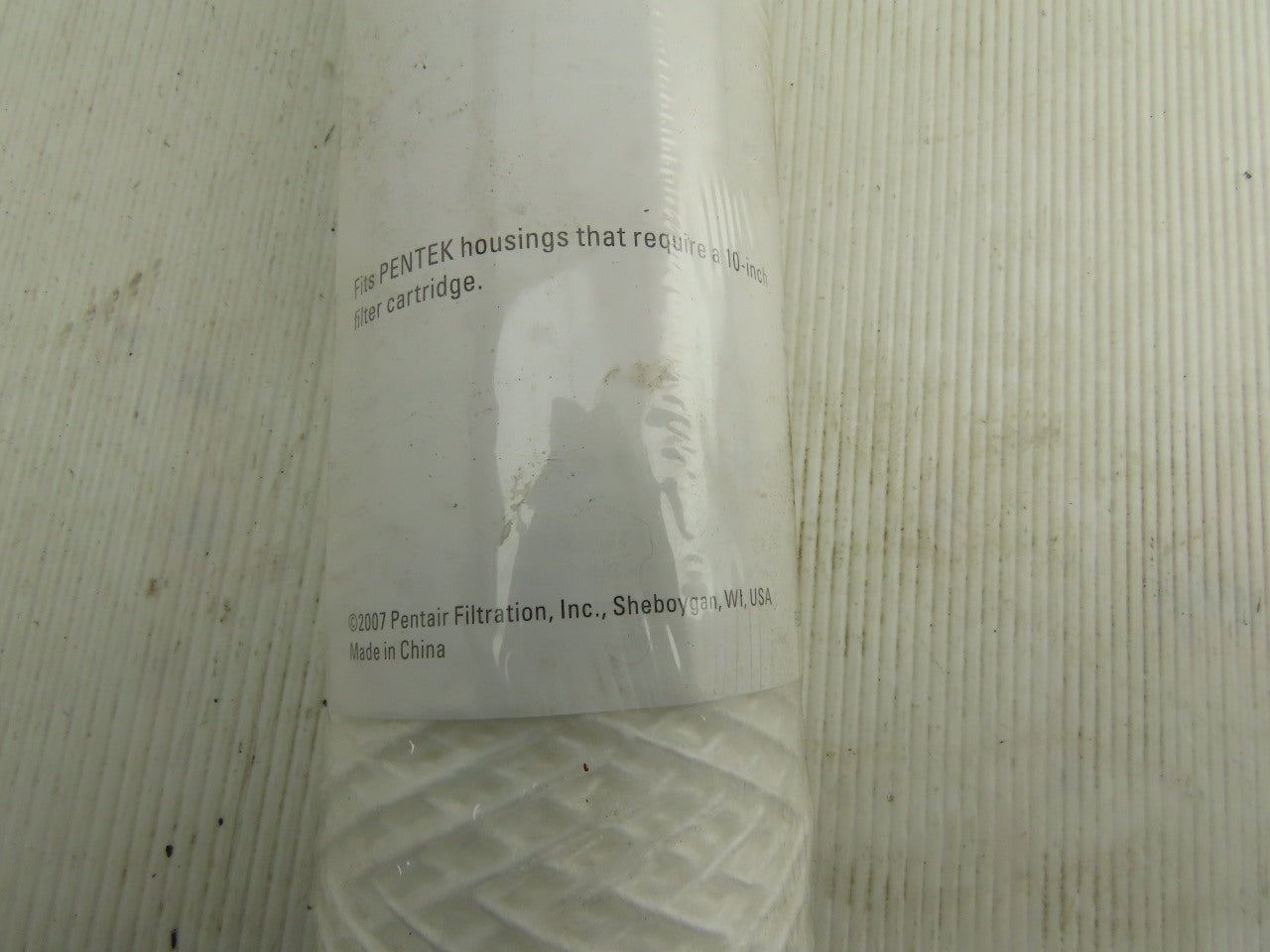 Pentek CW-MF 30 Micron String Wound Water Sediment Filter Lot Of 8 & Housing