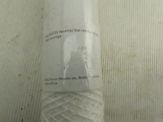 Pentek CW-MF 30 Micron String Wound Water Sediment Filter Lot Of 8 & Housing
