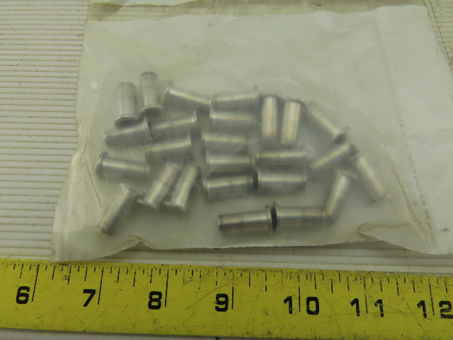 Atlas 93482A711 1/4-20" Aluminum Blind Rivet Nut Lot Of 4 Bags (100 Total)