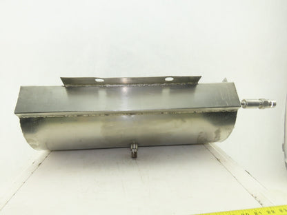 22-1/2" x 10" Stainless Steel Open Top Coolant Or Heated Jacketed Vessel  6 Gal