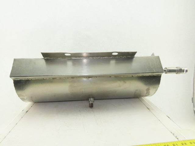 22-1/2" x 10" Stainless Steel Open Top Coolant Or Heated Jacketed Vessel  6 Gal