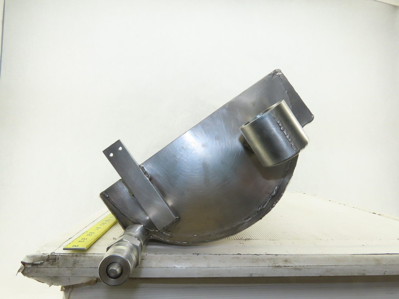 22-1/2" x 10" Stainless Steel Open Top Coolant Or Heated Jacketed Vessel  6 Gal