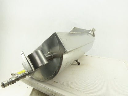 22-1/2" x 10" Stainless Steel Open Top Coolant Or Heated Jacketed Vessel  6 Gal