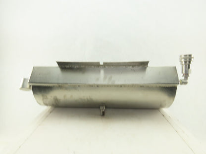 22-1/2" x 10" Stainless Steel Open Top Coolant Or Heated Jacketed Vessel  6 Gal