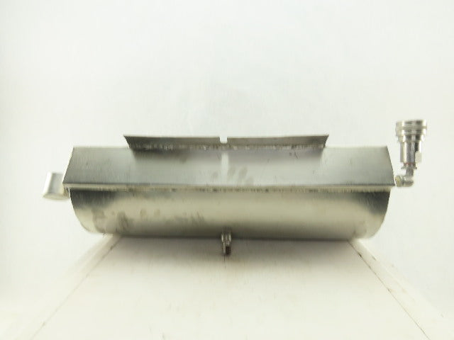 22-1/2" x 10" Stainless Steel Open Top Coolant Or Heated Jacketed Vessel  6 Gal