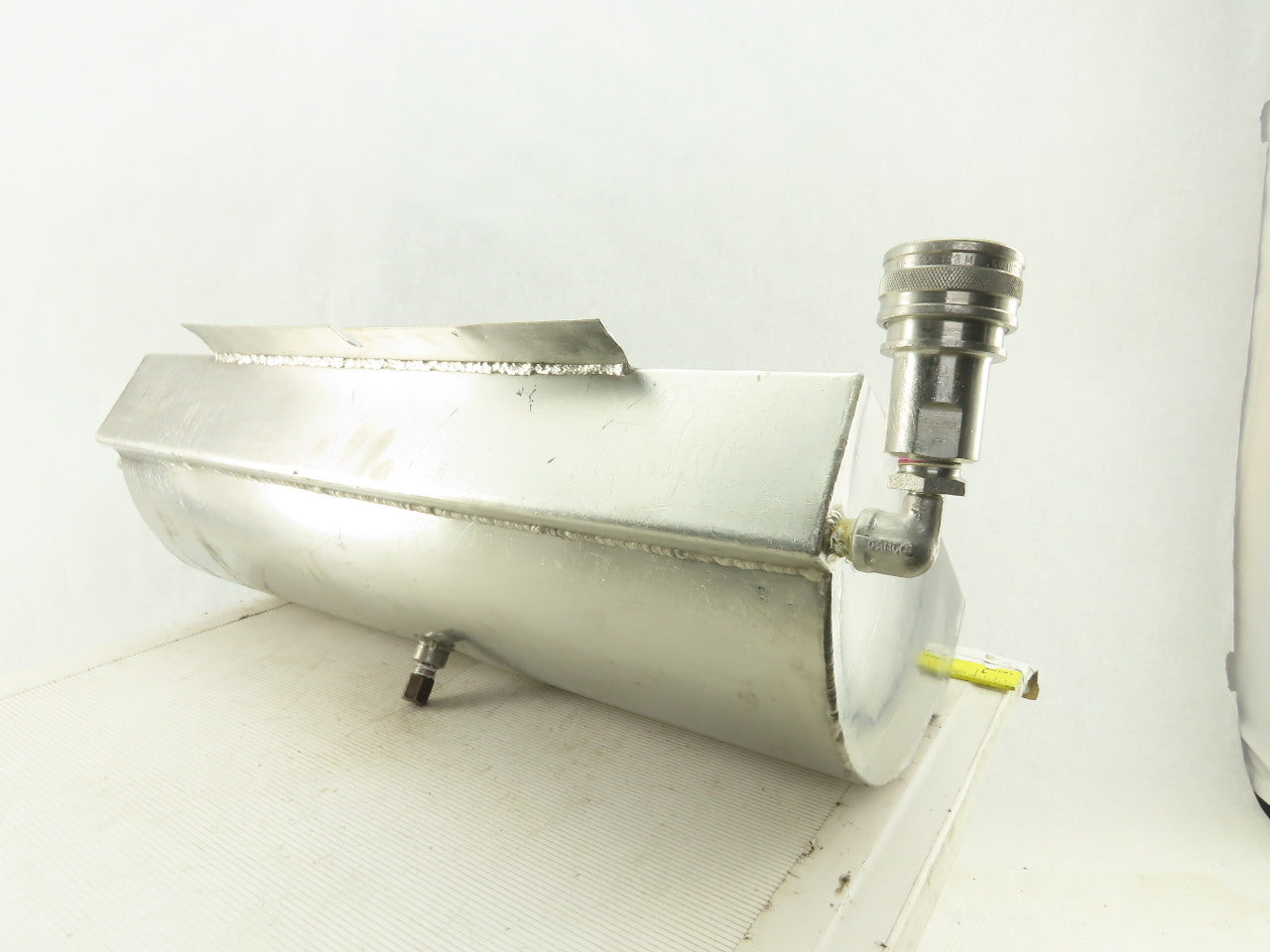 22-1/2" x 10" Stainless Steel Open Top Coolant Or Heated Jacketed Vessel  6 Gal