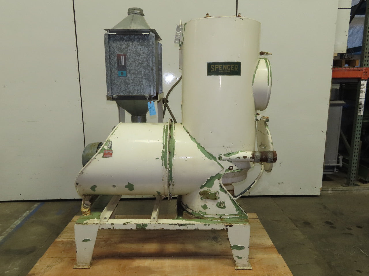 Spencer S-189 Industravac 240/480V 7.5Hp Industrial Vacuum W/ Filters
