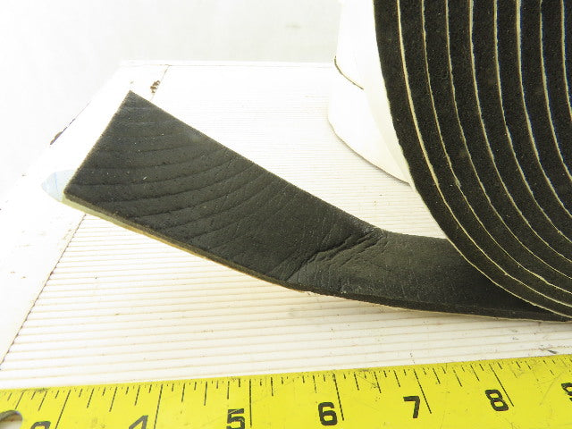 1-1/2" x 4mm Thick Cellulose Adhesive Back Foam Tape 35' Rolls Lot Of 5