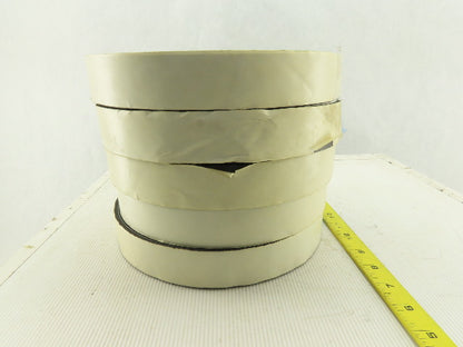 1-1/2" x 4mm Thick Cellulose Adhesive Back Foam Tape 35' Rolls Lot Of 5