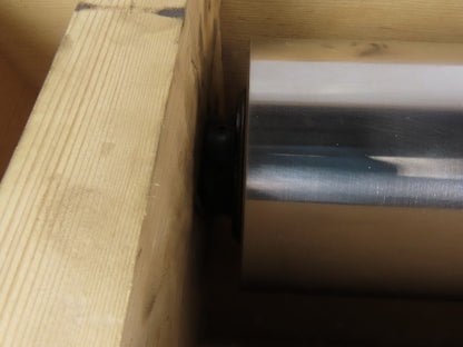 6.5" OD x 56" Face Width Straightener Unwinder Idler Roller 66-1/2" OAL