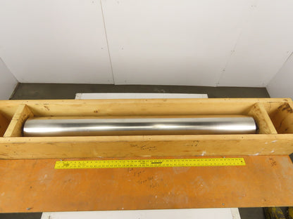 6.5" OD x 56" Face Width Straightener Unwinder Idler Roller 66-1/2" OAL