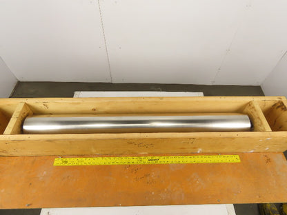 6.5" OD x 56" Face Width Straightener Unwinder Idler Roller 66-1/2" OAL