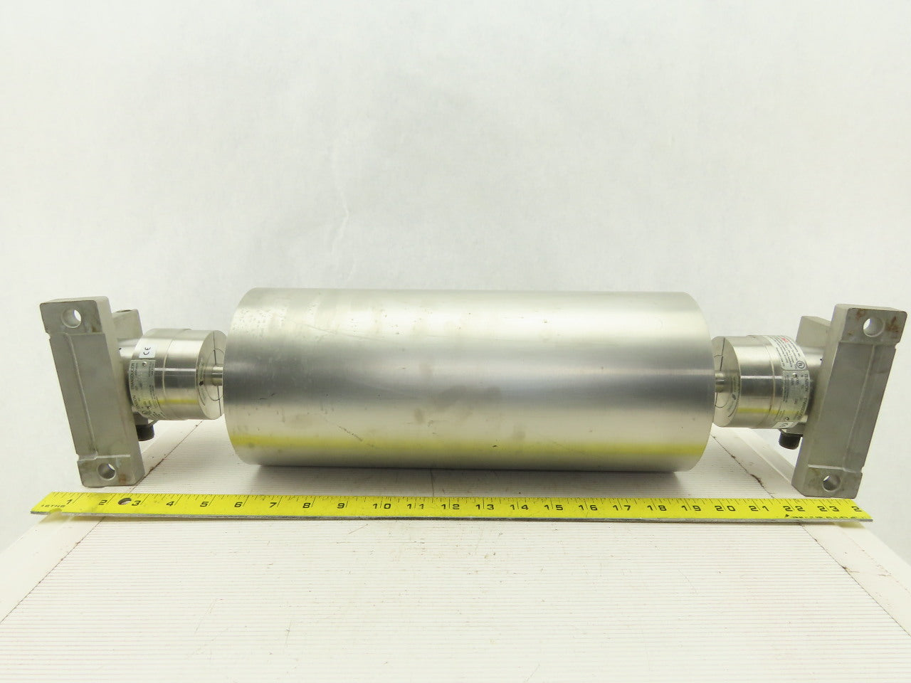 Dover Flexo C2DPB 6" OD 14" Face Width Stainless Steel Roller Tension Transducer