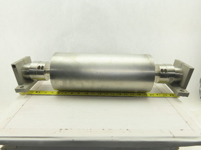 Dover Flexo C2DPB 6" OD 14" Face Width Stainless Steel Roller Tension Transducer