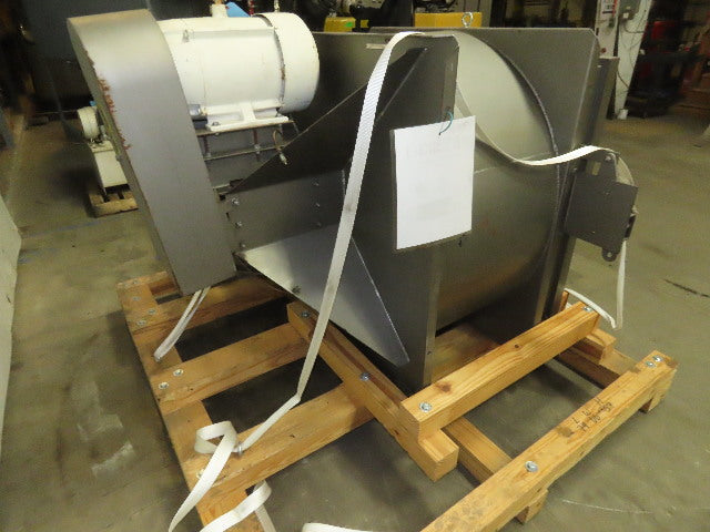 Chicago 22-1/4 10Hp 1755RPM 36"x36" Intake Bottom Horizontal Airfoil Blower