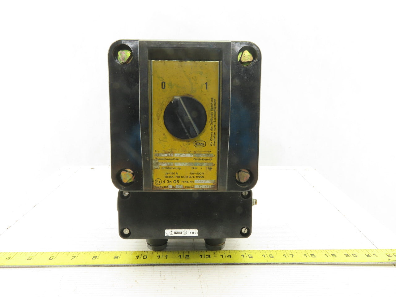 Stahl EX-MZ K15/000 120A Circuit Breaker 500V Overcurrent