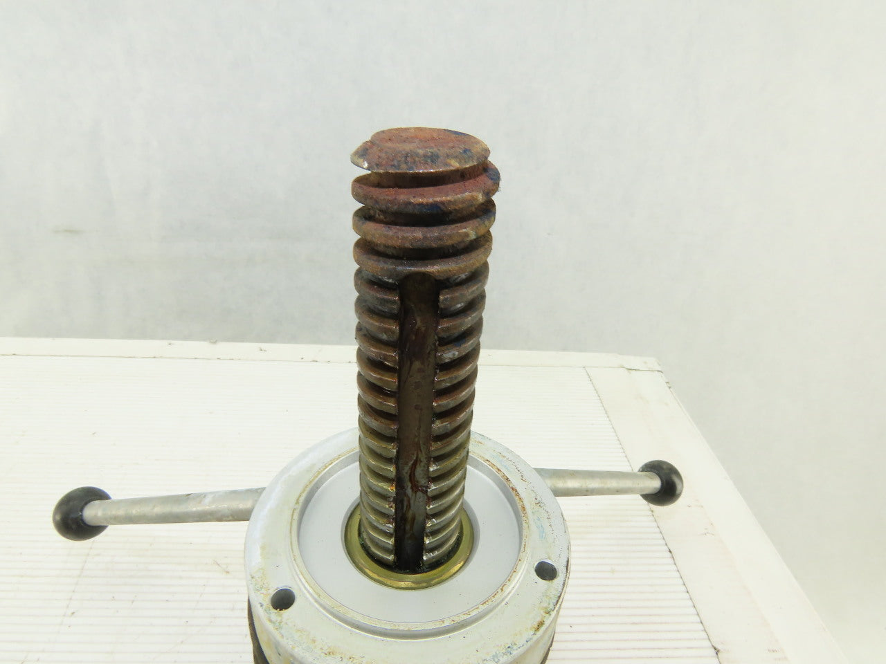 Buchi Rotavapor 186 Worm Gear Hand Cranks Laboratory Rotary Evaporator  Lot Of 2