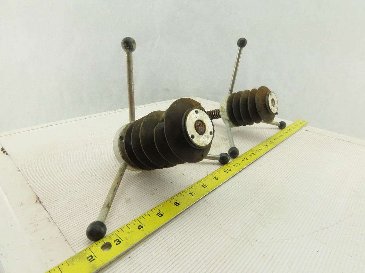 Buchi Rotavapor 186 Worm Gear Hand Cranks Laboratory Rotary Evaporator  Lot Of 2