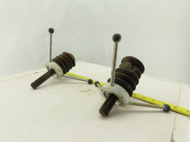 Buchi Rotavapor 186 Worm Gear Hand Cranks Laboratory Rotary Evaporator  Lot Of 2