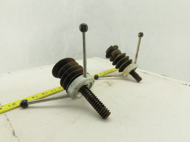 Buchi Rotavapor 186 Worm Gear Hand Cranks Laboratory Rotary Evaporator  Lot Of 2