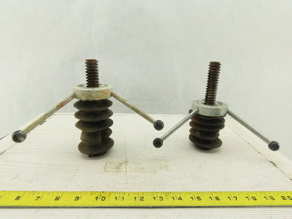 Buchi Rotavapor 186 Worm Gear Hand Cranks Laboratory Rotary Evaporator  Lot Of 2