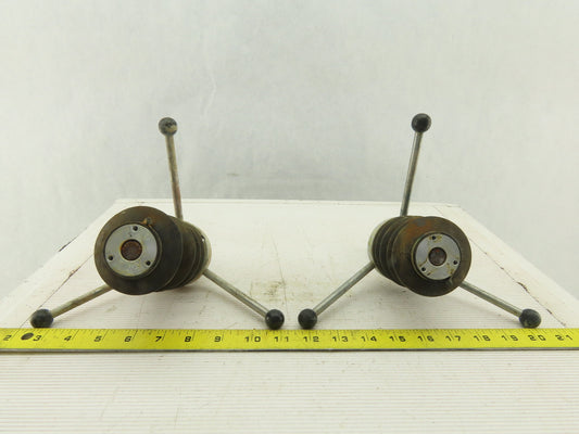Buchi Rotavapor 186 Worm Gear Hand Cranks Laboratory Rotary Evaporator  Lot Of 2