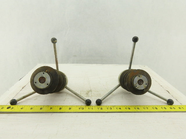 Buchi Rotavapor 186 Worm Gear Hand Cranks Laboratory Rotary Evaporator  Lot Of 2