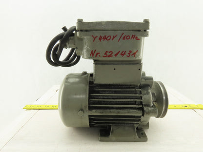 Loher DNGY-071AB-04 0.25kW 1690RPM 440Y 60Hz AC Motor