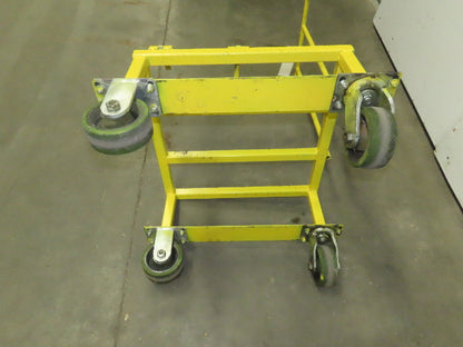 26" x 26" Rolling Small Transport Cart Small Lift Truck Battery Cart