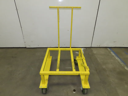 26" x 26" Rolling Small Transport Cart Small Lift Truck Battery Cart