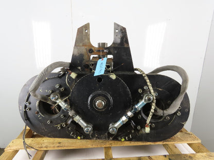 Hyster V40XMU Narrow Aisle Forklift 2 Wheel Drive Steering Assembly 72V