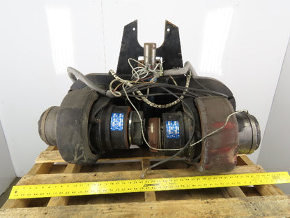 Hyster V40XMU Narrow Aisle Forklift 2 Wheel Drive Steering Assembly 72V
