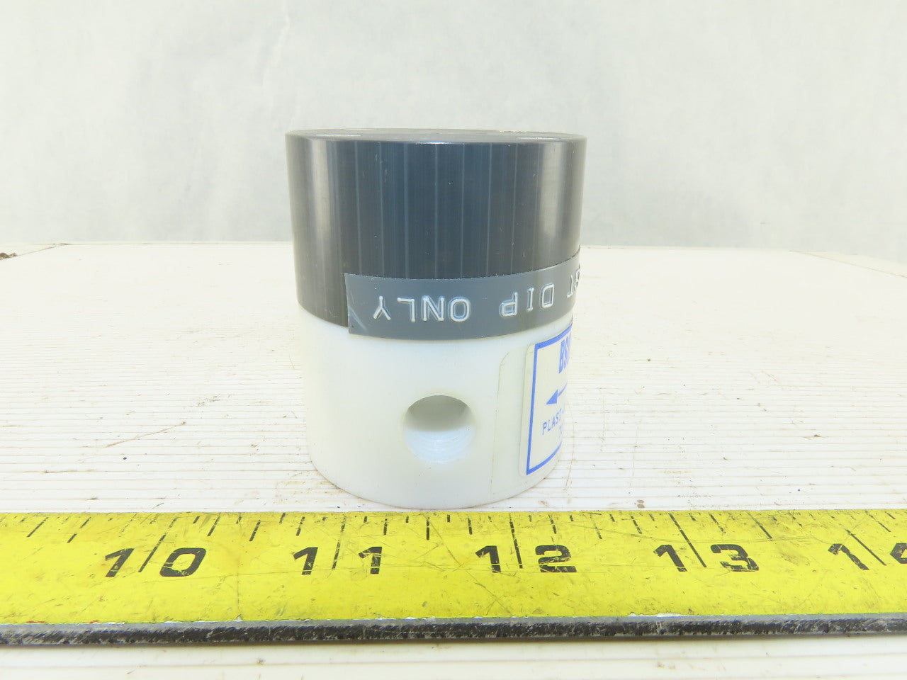 Plast-O-Matic BSDA025T-NC-TF 1/4" Teflon Shut Off Valve NC Air Pilot
