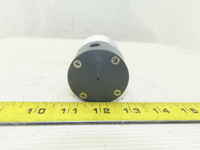Plast-O-Matic BSDA025T-NC-TF 1/4" Teflon Shut Off Valve NC Air Pilot