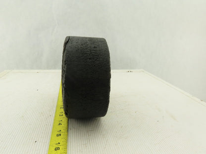 6" x 3" Rubber Over Steel Heavy Duty Drive Wheel Caster 25mm Bore