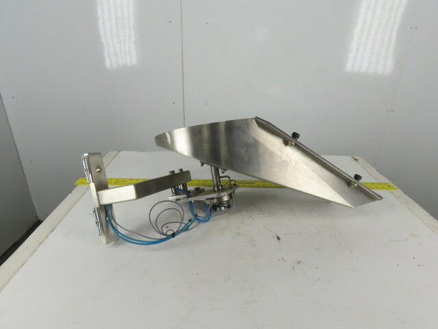 Stainless Steel Layering Conveyor Spreader Receiver Semi-Rotary Hopper See Info