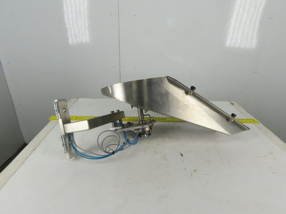 Stainless Steel Layering Conveyor Spreader Receiver Semi-Rotary Hopper See Info