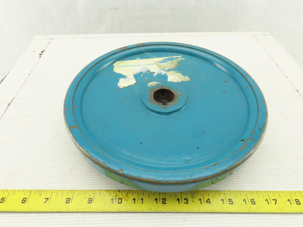 11" OD Cast Iron Hand Wheel Crank 1-1/4" Keyed Bore
