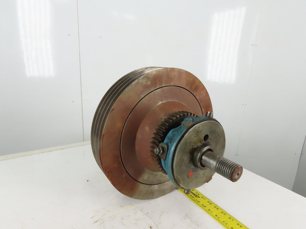 16" OD 4 Belt Drive Flywheel Sheave Clutch Assembly Slitter Rewinder