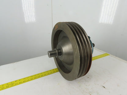 16" OD 4 Belt Drive Flywheel Sheave Clutch Assembly Slitter Rewinder