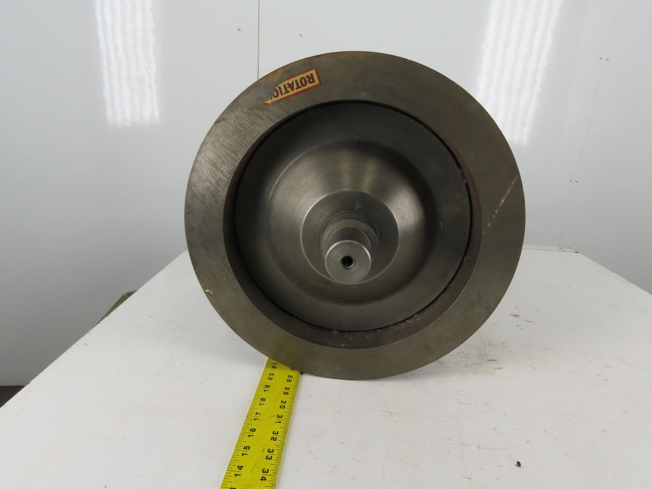 16" OD 4 Belt Drive Flywheel Sheave Clutch Assembly Slitter Rewinder