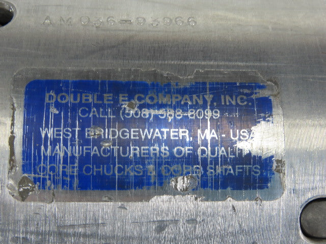 Double E Duralight 6" OD x 48" Face Aluminum Expanding Web Roll Core Shaft