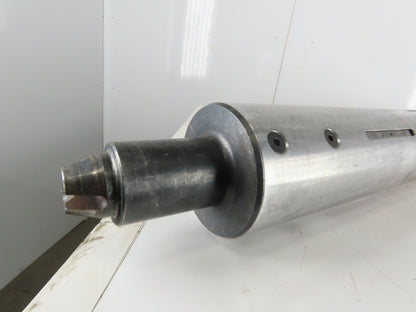 Double E Duralight 6" OD x 48" Face Aluminum Expanding Web Roll Core Shaft