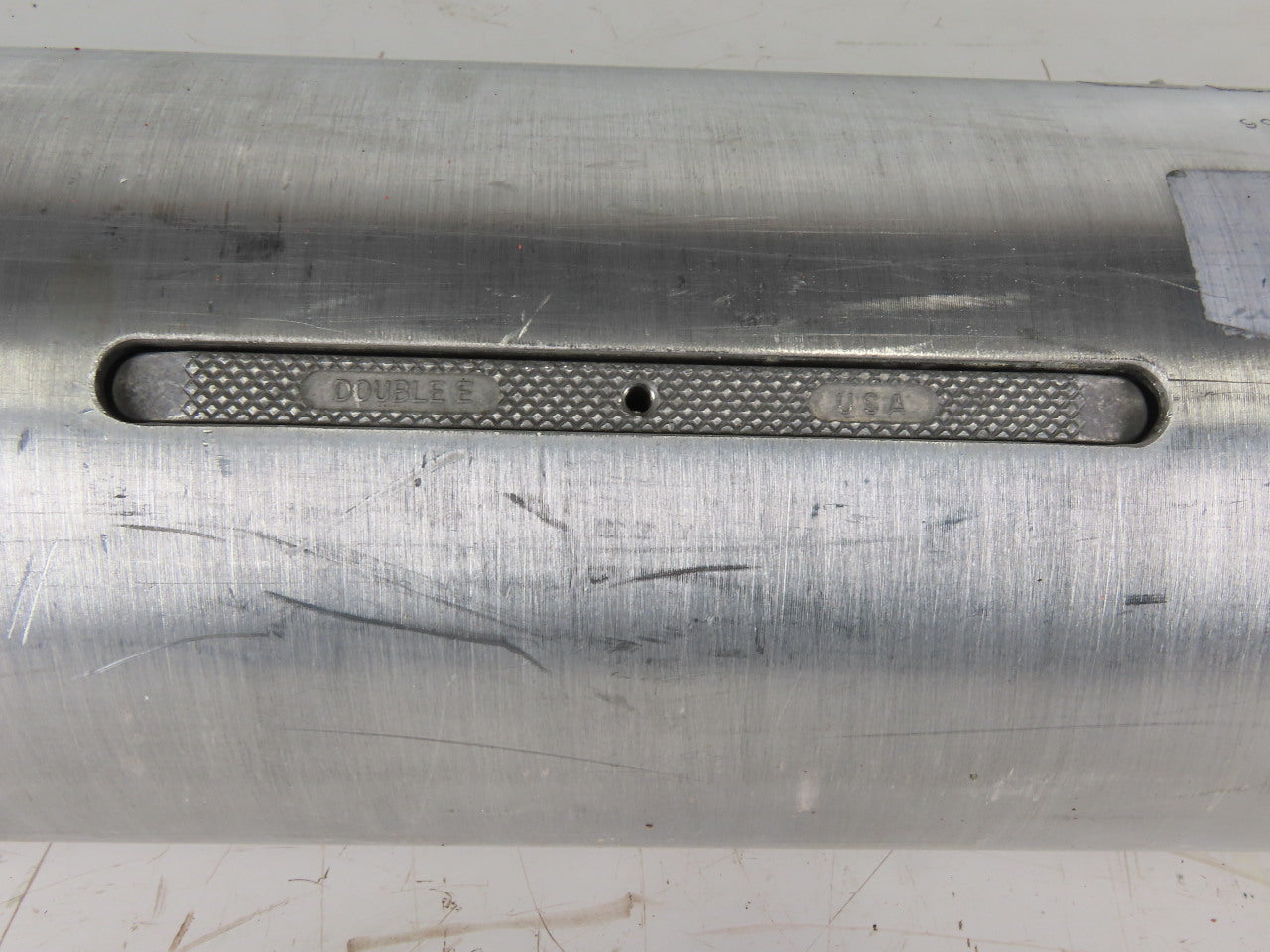 Double E Duralight 6" OD x 48" Face Aluminum Expanding Web Roll Core Shaft