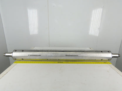 Double E Duralight 6" OD x 48" Face Aluminum Expanding Web Roll Core Shaft