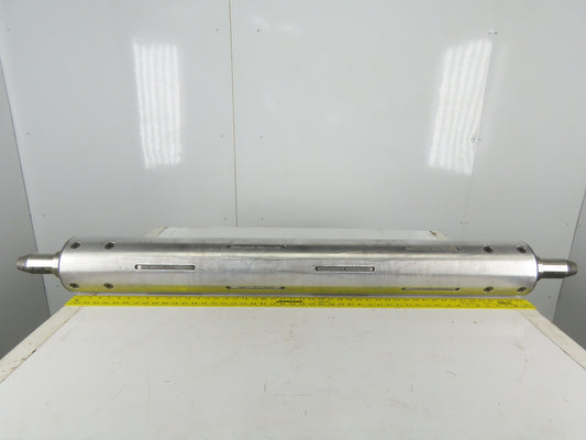 Double E Duralight 6" OD x 48" Face Aluminum Expanding Web Roll Core Shaft