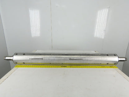Double E Duralight 6" OD x 48" Face Aluminum Expanding Web Roll Core Shaft