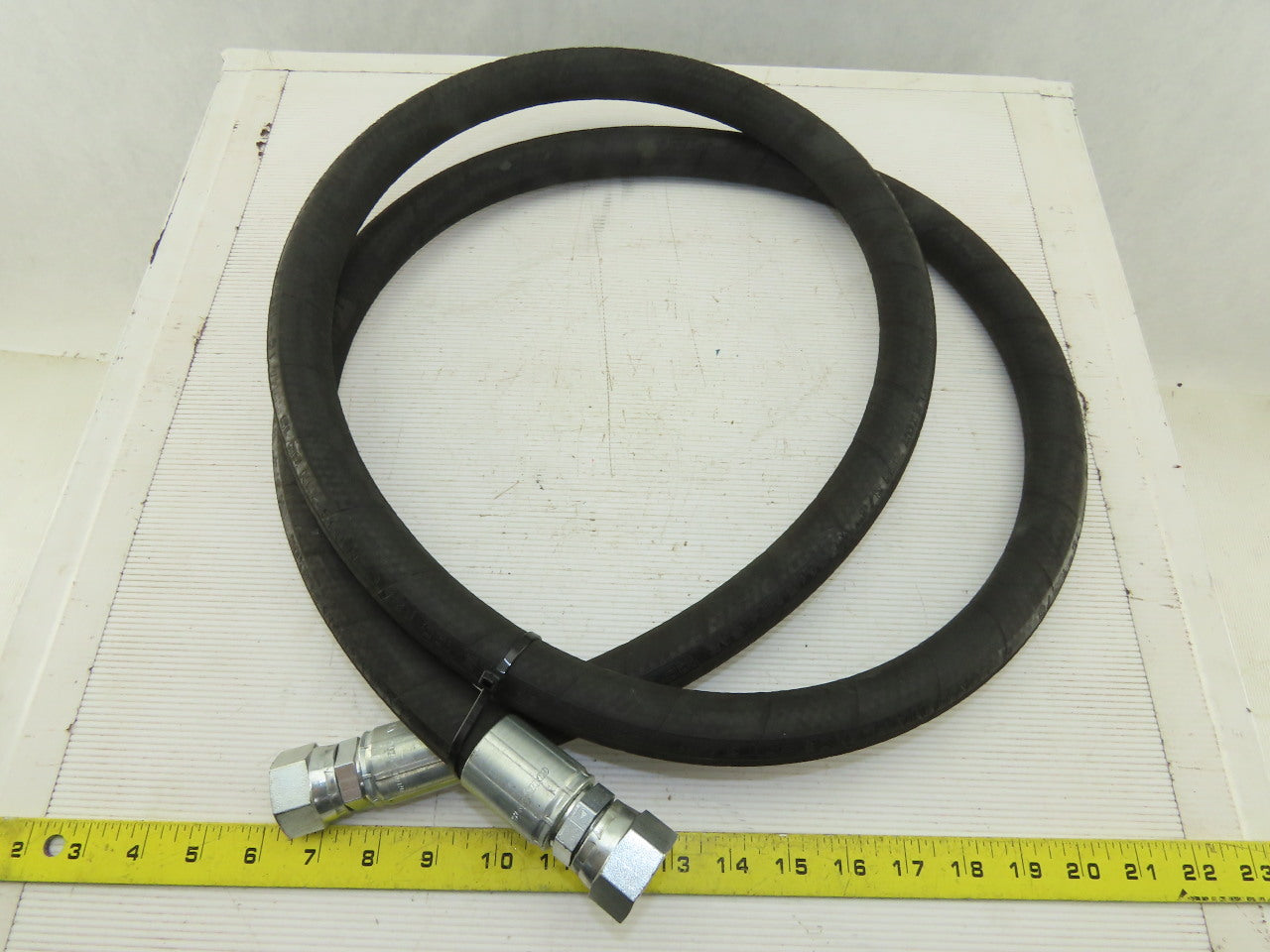 Alfagomma N853 2SN 3/4" High Pressure Hose 3120PSI Fittings -12 3/4" 14TPI